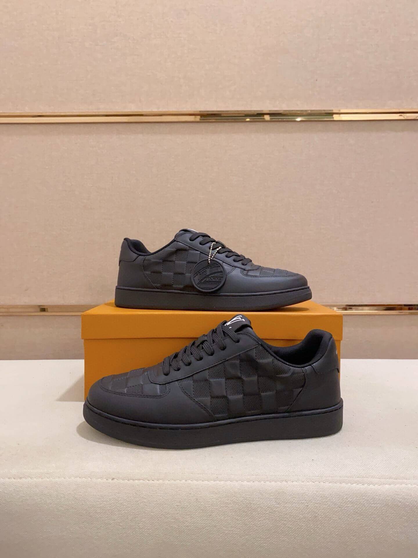 LOUIS VUITTON Rivoli Sneaker in Black 1 LOUIS VUITTON Rivoli Sneaker in Black