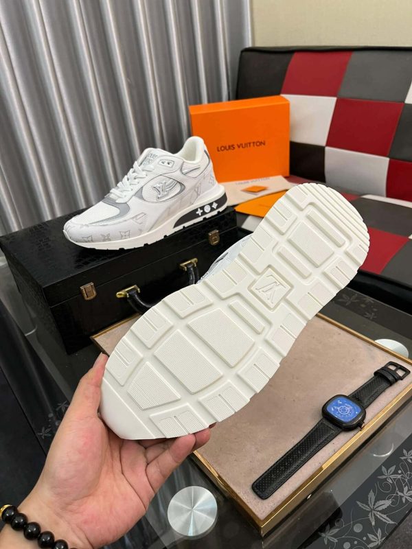 LouisVuittonRunAwaySneakers_5_1e5ea5c3-5a4a-4166-8edd-96fa5c581c67 LV Run Away Sneaker in White Monogram Canvas and White Leather