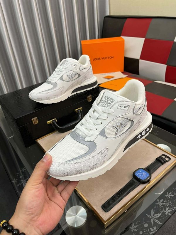 LouisVuittonRunAwaySneakers_9_cda89667-ac33-4375-8b9b-d60785bb6d85 LV Run Away Sneaker in White Monogram Canvas and White Leather