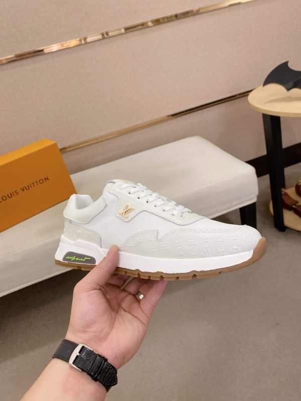 LV Run Away Sneaker in Offwhite