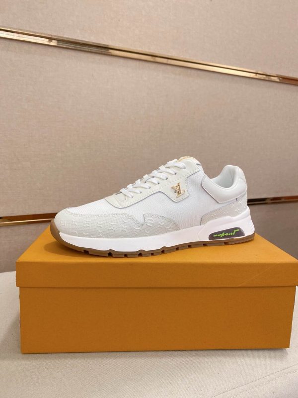 LV Run Away Sneaker in Offwhite