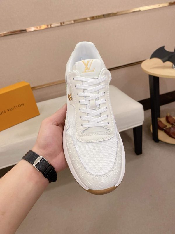 LV Run Away Sneaker in Offwhite