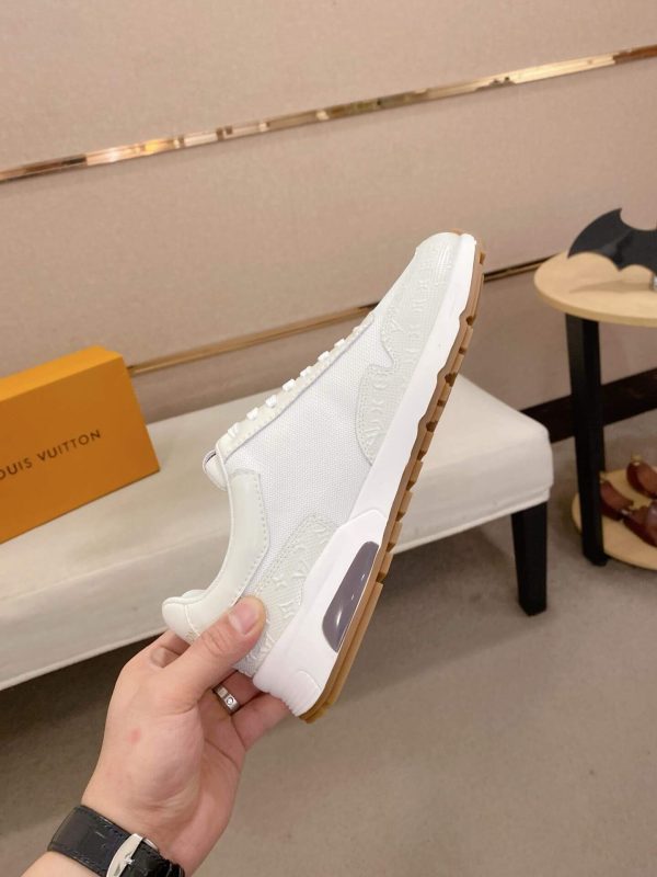 LV Run Away Sneaker in Offwhite