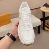 LV Run Away Sneaker in OffWhite Monogram Debossed Leather
