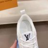 LV Runner Sneaker in Blue and White