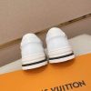 White Multicolor Louis Vuitton Monogram Trocadero Richelieu Sneakers