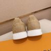 LouisVuittonmen_ssneakerinaslip-onstyle_9 LV Slip-On Sneakers in Beige Monogram Embossed Leather and Suede