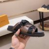 Louis Vuitton Honolulu Mules in Brown