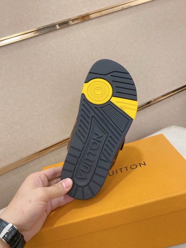 LouisVuittonslidesandals_featuringthebrand_ssignaturemonogrampatternonthestraps_1_06140afe-be66-46d3-a346-2241115af061 LV Venice Mule in Black Monogram Embossed Leather