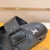 LV Venice Mule in Black Monogram Canvas