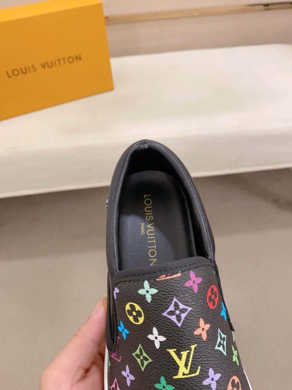 LV X TM Multicolor Canvas Slip-On Sneaker