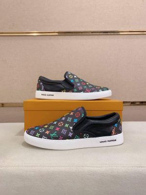 LV X TM Multicolor Canvas Slip-On Sneaker