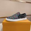 LV X TM Multicolor Canvas Slip-On Sneaker