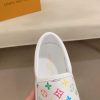 LouisVuittonslip-onsneakerwithawhitebackgroundandacolorfulmonogrampattern_5 LV X TM Multicolor Canvas Slip-On Sneaker in White