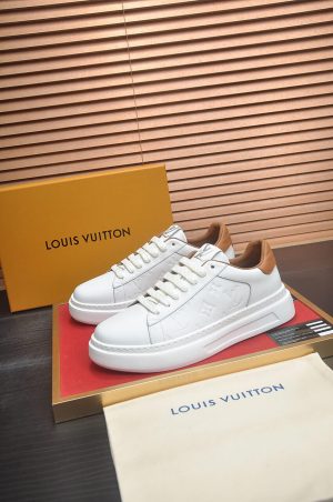 LOUIS VUITTON White Beverly Hills Sneaker