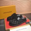 Louis Vuitton LV Ille Slide in black