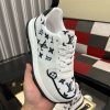 LV Run Away Trainers in Black and White Monogram Canvas