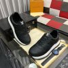 LouisVuittonsneakers_2_a9808f90-e1d4-4ec8-b3db-f93ca232650f LV Run Away Trainers in Black