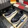 LV Run Away Trainers in Black Monogram Canvas
