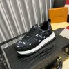 LV Run Away Trainers in Black Monogram Canvas