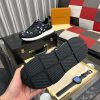 LV Run Away Trainers in Black Monogram Canvas