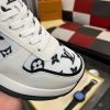 LV Run Away Trainers in Black and White Monogram Canvas