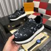 LV Run Away Trainers in Black Monogram Canvas