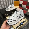 LV Run Away Trainers in Black and White Monogram Canvas