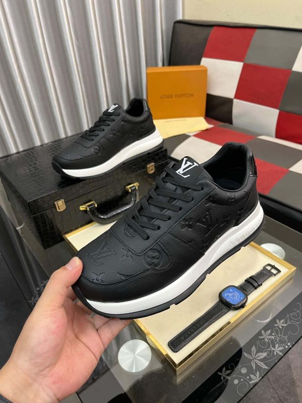 LouisVuittonsneakers_9_e527b4c6-6bf0-4a54-b671-fd9b342b3094 LV Run Away Trainers in Black