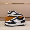 LV x Nike Air Force 1 Low Sneaker Black and White