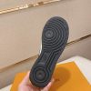 LV x Nike Air Force 1 Low Sneaker Black and White