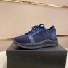 Navybluesneaker_4 BOSS TTNM Evo Trainers with Knitted Upper in Navy Blue