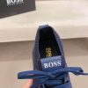Navybluesneaker_8 BOSS TTNM Evo Trainers with Knitted Upper in Navy Blue
