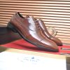 Prada Brown Formal Lace-Up Shoes