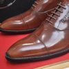 Prada Brown Formal Lace-Up Shoes