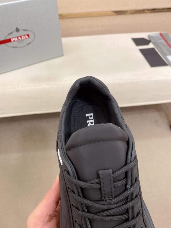 PradaDowntownLeatherSneakers_10 Prada Black Re-Nylon Sneakers