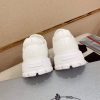 Prada White Leather Sneakers