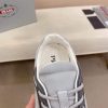 Prada Ivory Leather Sneakers