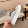 Prada Ivory Leather Sneakers