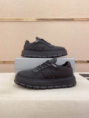 Prada Black Re-Nylon Sneakers