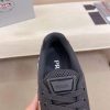 Prada Black Men's Re-Nylon and Leather Sneakers