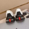 Prada White Men's Re-Nylon and Leather Sneakers