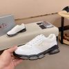 Prada White Men's Re-Nylon and Leather Sneakers