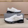 Prada White Men's Re-Nylon and Leather Sneakers
