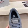 Prada Grey Men's Re-Nylon and Leather Sneakers