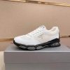 Prada White Men's Re-Nylon and Leather Sneakers