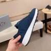Prada Prax 01 Re-Nylon Sneakers in Navy Blue