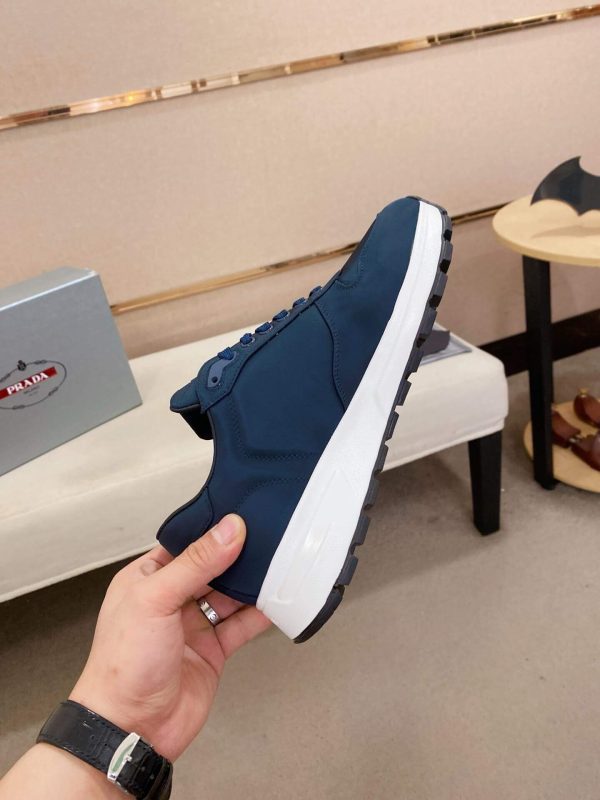 Prada Prax 01 Re-Nylon Sneakers in Navy Blue