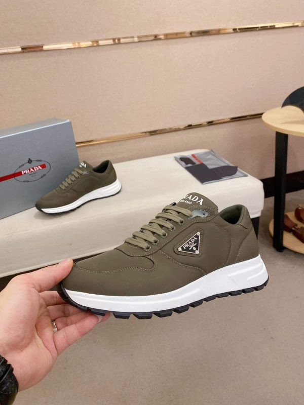 Prada Military Green Prax 01 Re-Nylon Sneakers