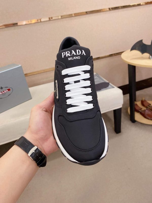 Prada Prax 01 Re-Nylon Sneakers in Black